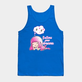 Cute Fitness girl quote Tank Top